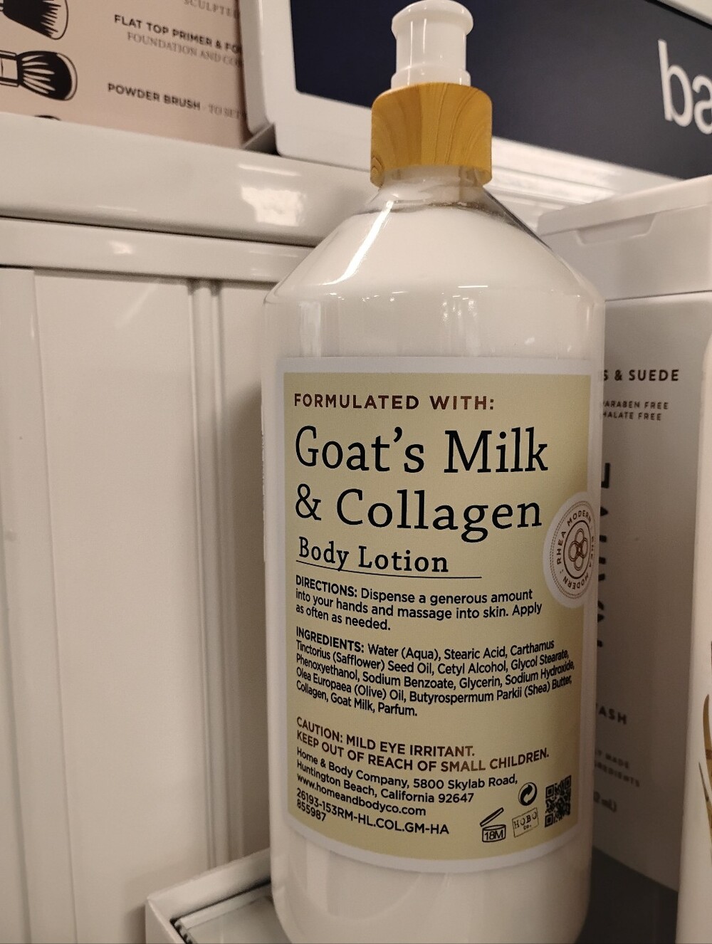 New Goat's Milk & Collagen Body Lotion — Cream
